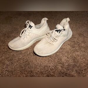 Pony Knit Lace-Up Sneakers